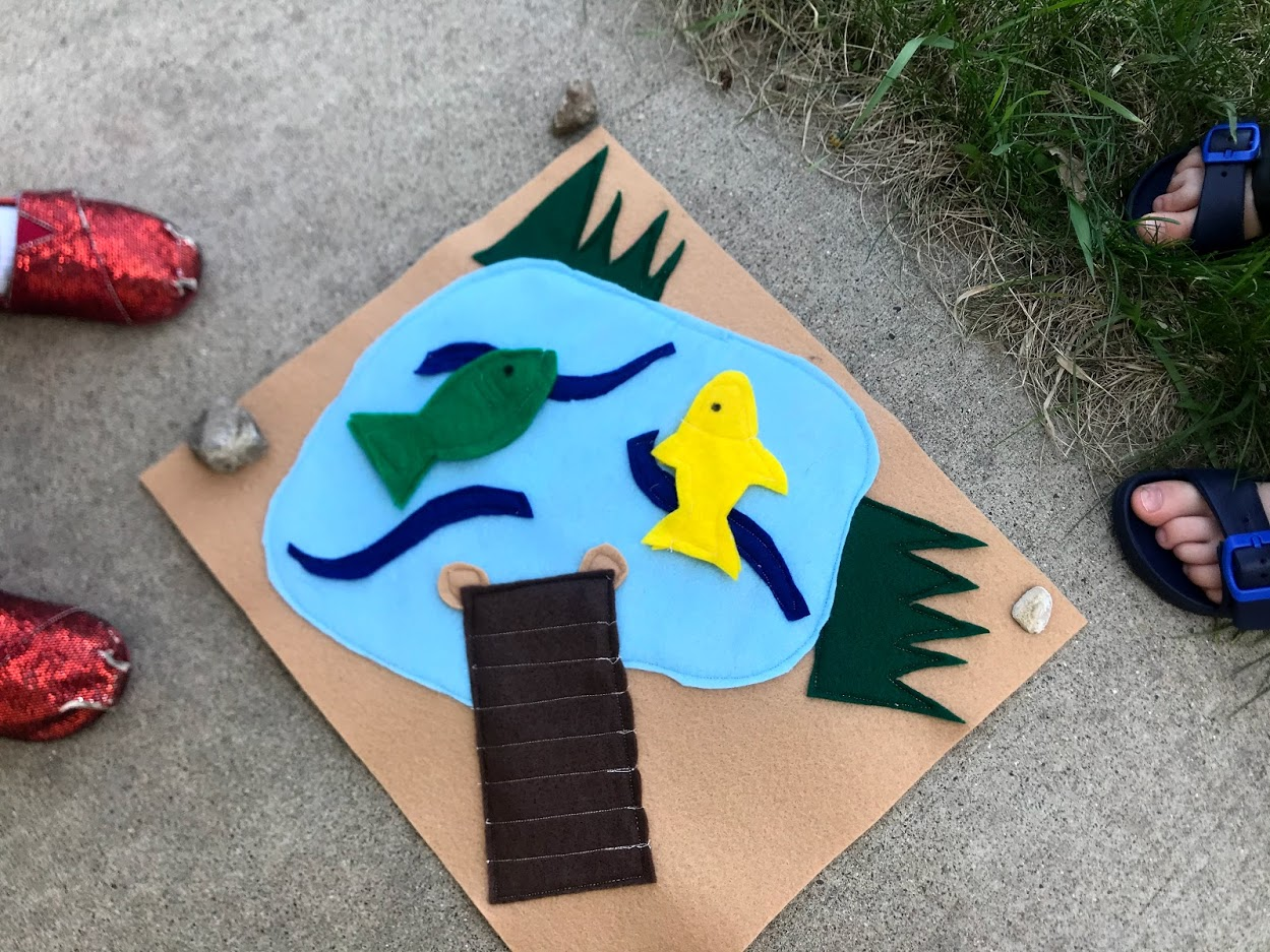 DIY Kids' Fishing Game