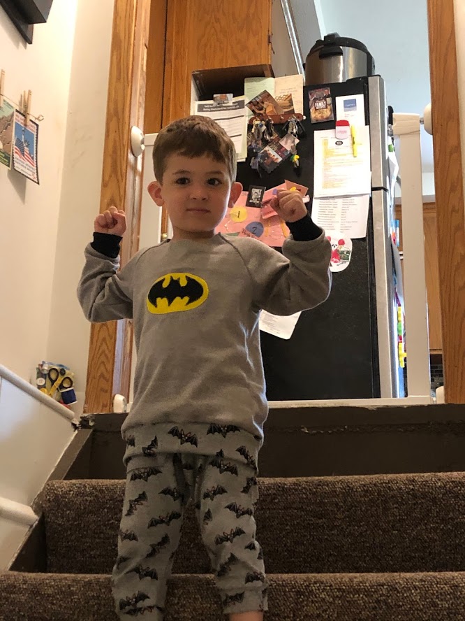 Sewing a Homemade Batman Costume for Toddlers