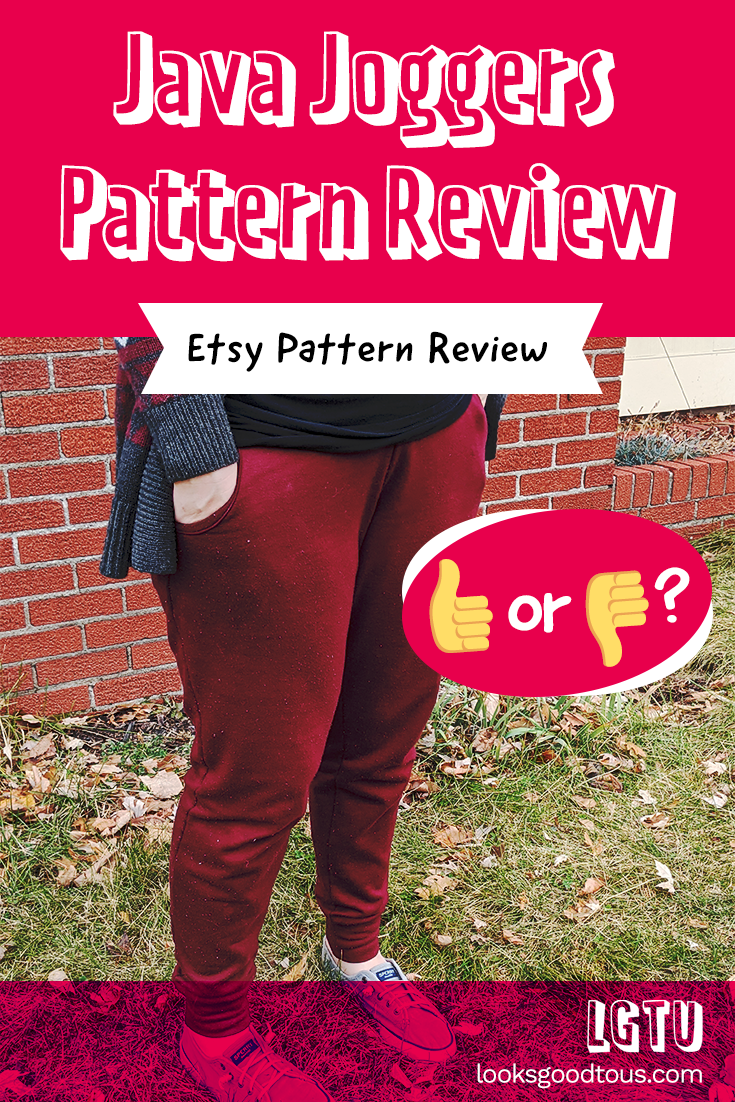 Etsy Pattern Review: Java Joggers