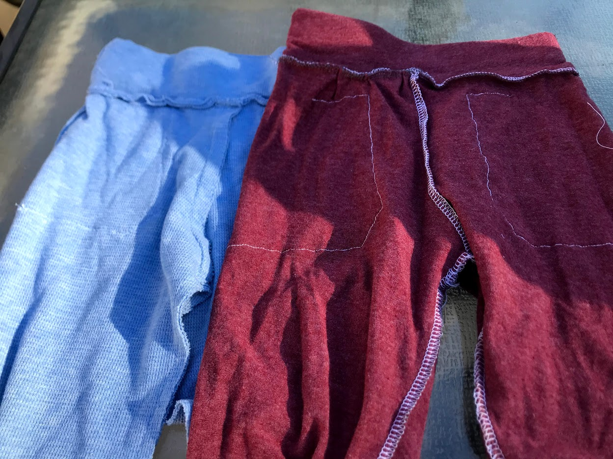 Tutorial Redux: Toddler Joggers with a Serger