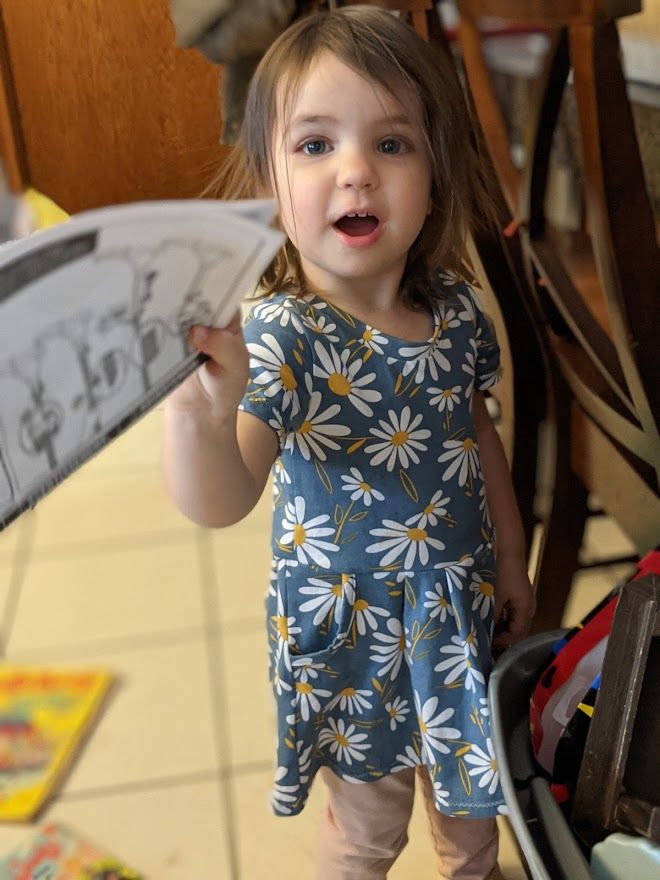 Daisy Dresses for Spring (with Pockets)